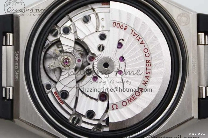 0114 Constellation SS SBF 1:1 Best Edition White Dial on Black Gummy Strap A8900 Super Clone Attractive 7799